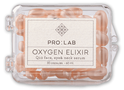 Amazing Space PRO:LAB – Oxygen Elixir – Q10 Face, Eye & Neck Serum 30X2ml