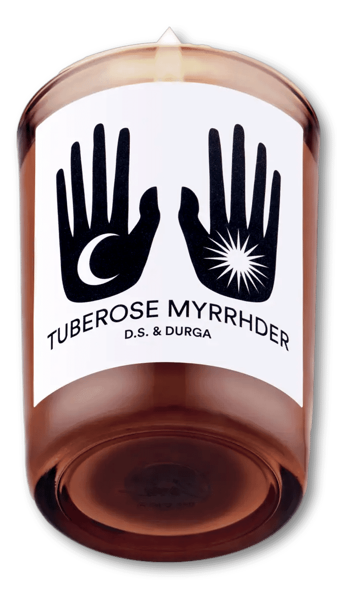 D.S. & DURGA Tuberose Myrrhder Candle 200g