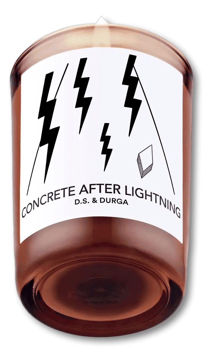 D.S. & DURGA Concrete After Lightning Candle 200g