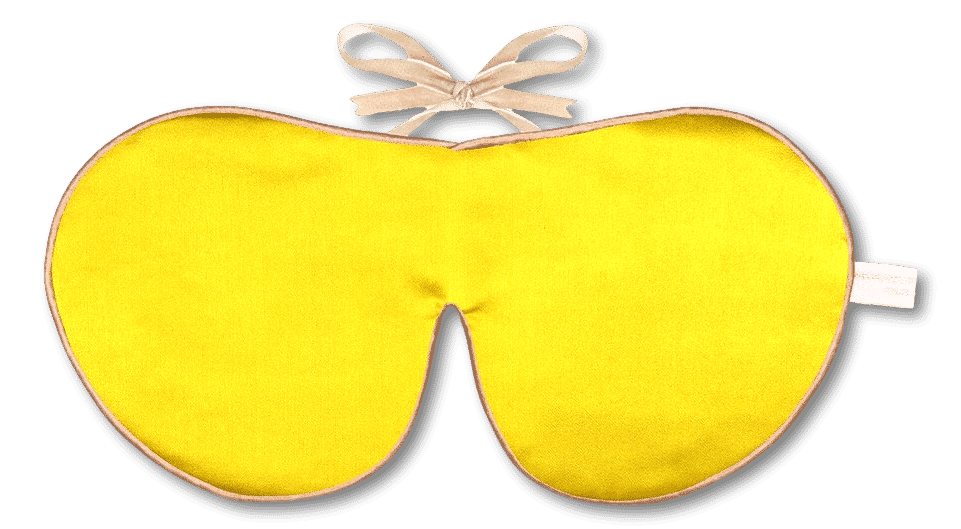 Holistic Silk Pure Silk Anti-Ageing Eye Mask - Saffron Lavender Scented