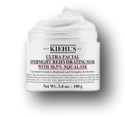 Kiehl's Ultra Facial Overnight Hydrating Face Mask with 10.5% Squalane 100 ml