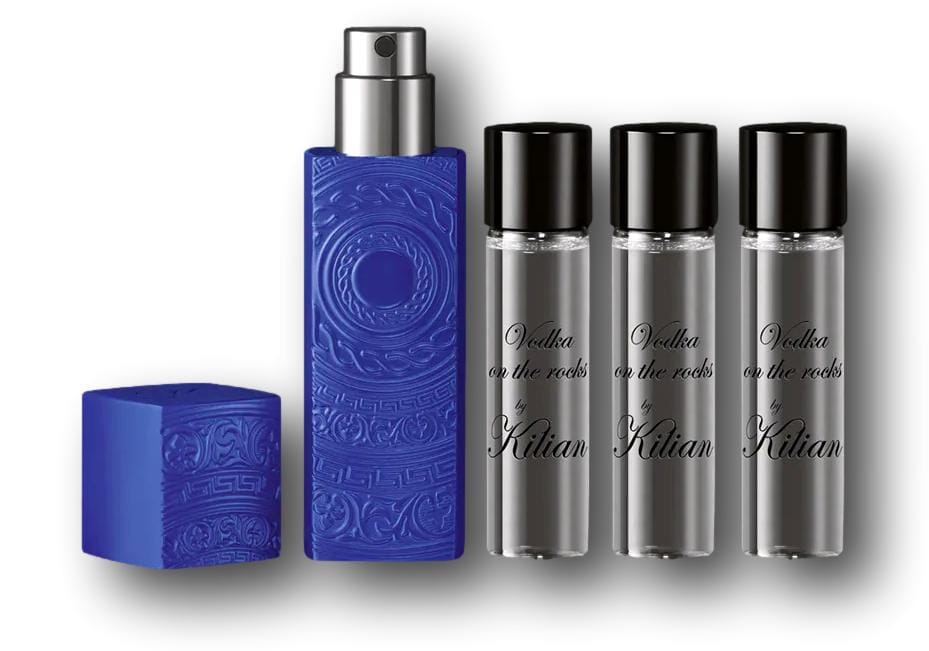 Kilian Vodka On The Rocks Refillable Travel Set 30ml